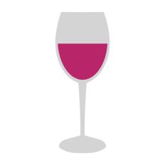 Wine Glass-Layered