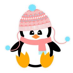Penguin Ready for Winter