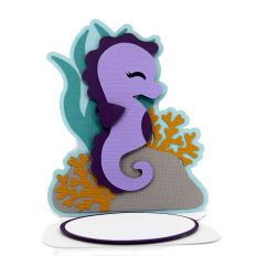 Seahorse Easel Card