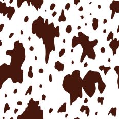 Seamless cow print