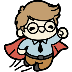 super dad flying