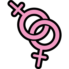 girl and girl symbol