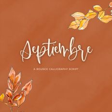 Septiembre Script Font