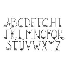Daisy Serif Alphabet