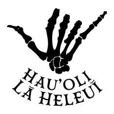 Shaka/Hang Loose Hawaiian Happy Halloween/Hau'oli La Heleui