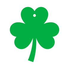 St Patrick's Day Gift Tag SVG | Shamrock Gift Tag SVG | St Patrick's Day SVG 