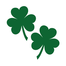 Shamrock Duo St. Patrick's Day Clover