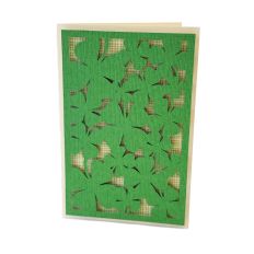 St Patricks Day Lucky Clover Panel 3D Card - Silhouette Studio