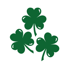 Shamrock Trio St. Patrick's Day Clover