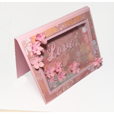 Shadow box Shaker Card
