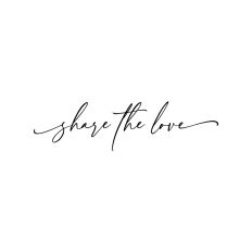 Share The Love Wedding Signage