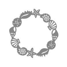 Shell frame round small