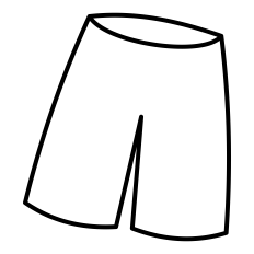 Shorts Outline