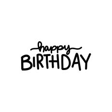 Happy Birthday
