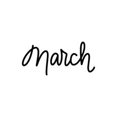 March