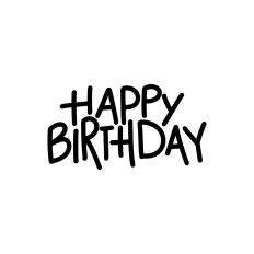 Happy Birthday
