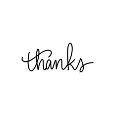 Thanks