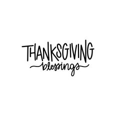 Thanksgiving Blessings