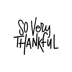 So Very Thankful