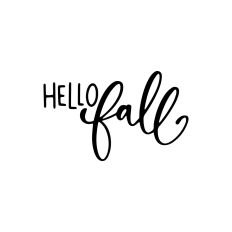 Hello Fall