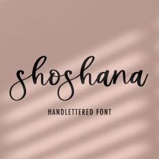 Shoshana Script Font