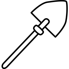 Shovel Outline