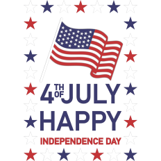 4th of july independence day flag