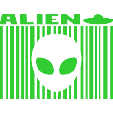 alien barcode