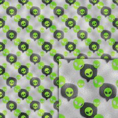 alien foil style pattern