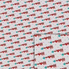 arrow hearts pattern
