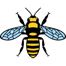 bee silhouette