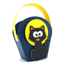 black cat basket box