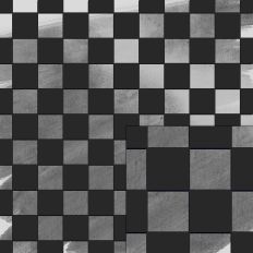 black white checker pattern