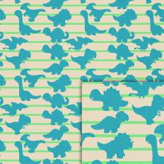 blue dinosaurs pattern