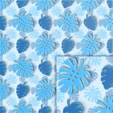 blue hawaii pattern