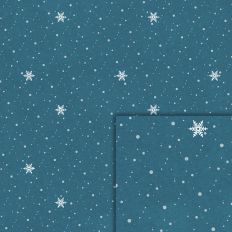 blue snowflakes pattern