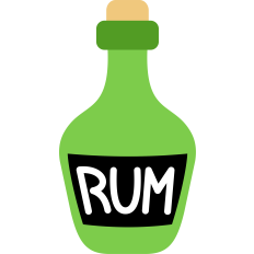 bottle of rum