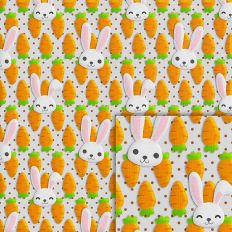 bunny carrots pattern