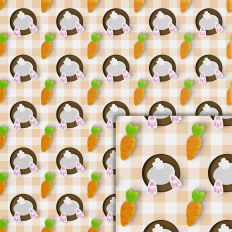 bunny carrots pattern