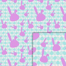 bunny eggs pattern