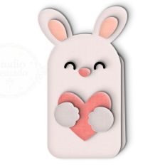 bunny heart card