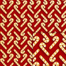 candy cane gold glitter style pattern