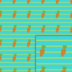 carrot stripes pattern