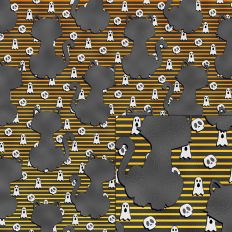 cat ghost foil pattern