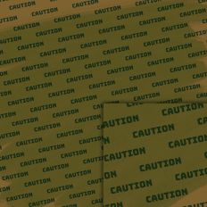 caution pattern