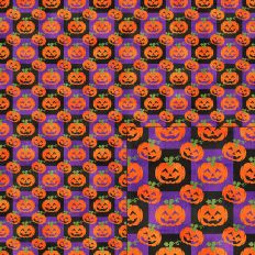 checker pumpkin pattern