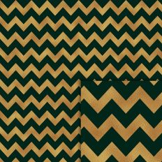 chevron gold pattern