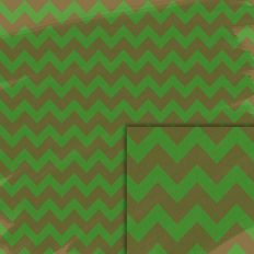 chevron green brown pattern