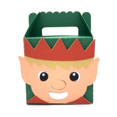 christmas elf santa helper gable box