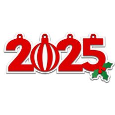 christmas holly 2025 banner
